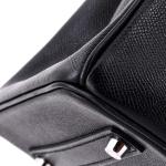 Black Hermes Birkin 35 Handbag with Palladium Hardware
