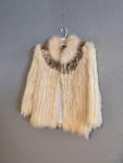 Vintage Saga Fox Real Fur Coat, Size Small