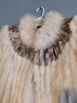 Vintage Saga Fox Real Fur Coat, Size Small