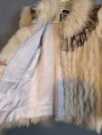 Vintage Saga Fox Real Fur Coat, Size Small