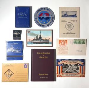 USS Missouri & WW2 Navy Collectibles Lot - 10 pcs