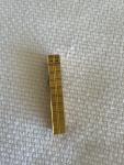 Vintage 1970s Colibri Slim Gold-tone Lighter