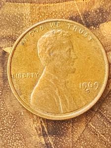 1969-S Double Die Lincoln Penny
