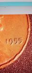 1955 Wheat Penny with Die Cracks and DDO