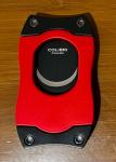 Colibri S-CUT Cigar Cutter - Red and Black