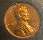 1969 S Lincoln Memorial Penny DDO/DDR Uncertified