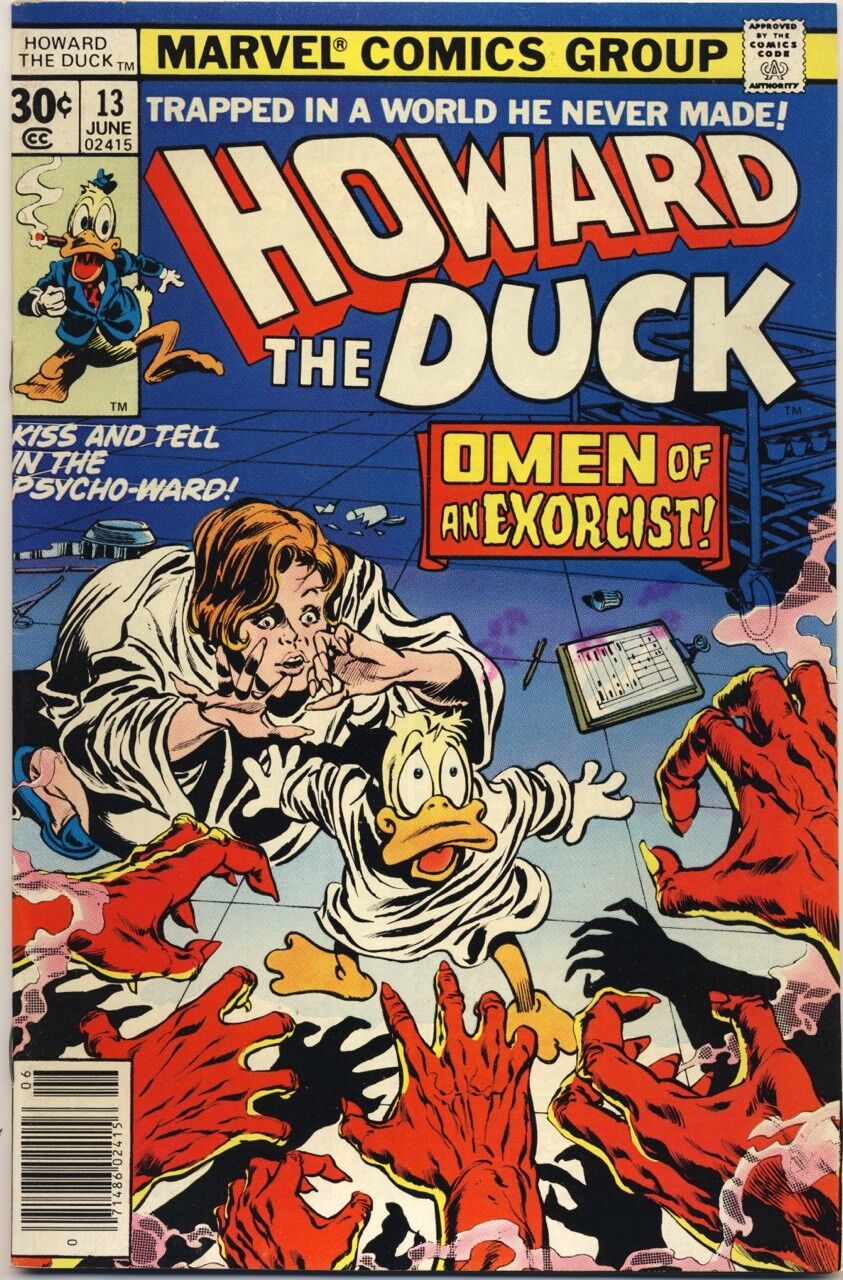 Saga Collectibles: Howard the Duck #13 1977 - 1st Full Kiss Appearance