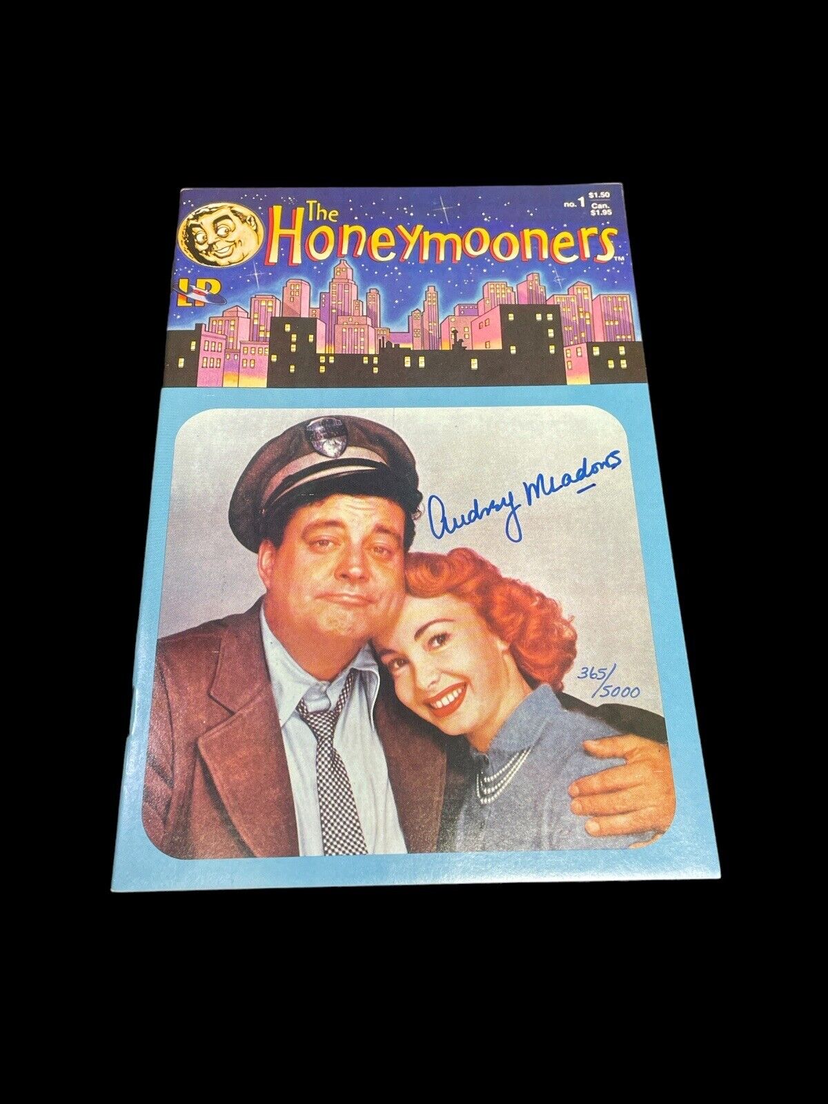 Honeymooners Audrey Meadows Signed Comic #1 Limited