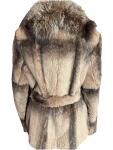 Women's Genuine Saga Fur Jacket, M/L