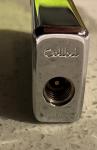 Colibri Vintage Metal Lighter Silver Japan