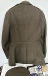 WWII US Army Officer Jacket and Hat Set