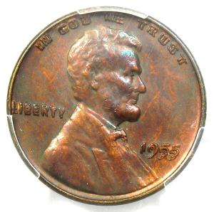 1955 Doubled Die Lincoln Cent DDO FS-101