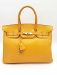 Hermès Birkin 35 Yellow Epsom Handbag