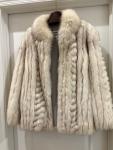 Vintage Saga Fox Arctic Fur Coat - Size Large