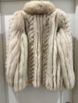 Vintage Saga Fox Arctic Fur Coat - Size Large