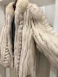 Vintage Saga Fox Arctic Fur Coat - Size Large