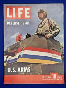 July 7, 1941 LIFE Magazine – Gen. Patton Cover