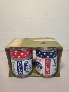 NASA Apollo 11-14 Vintage Libbey Tumbler Set