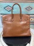 Hermes Barenia Birkin 35 with Gold Hardware