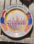 1944 Maastricht Dutch Plate WWII Collectible