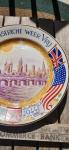 1944 Maastricht Dutch Plate WWII Collectible