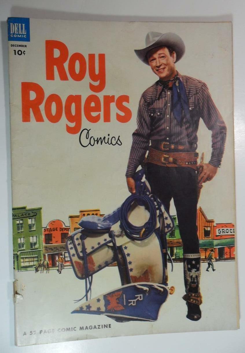 Vintage Dell Roy Rogers Comics #60 - December 1952