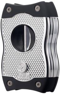 Colibri Chrome Black Guillotine Cigar Cutter