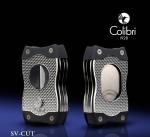Colibri Chrome Black Guillotine Cigar Cutter