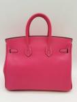 Hermes Birkin 25 Fuchsia Pink Epsom Bag