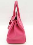 Hermes Birkin 25 Fuchsia Pink Epsom Bag