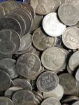 1943 Steel Lincoln Wheat Cents - 50 Count