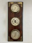Ethan Allen Vintage Wooden Weather Station Set