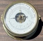 Vintage Schatz Brass Ship's Compensated Barometer
