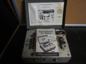 Anemotherm Air Meter Model 60 Vintage Collectible