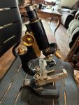 Vintage Microscope with Original Case – Unique Collectible