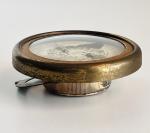 4” Vintage Brass Temp/Humidity Gauge by WITTNAUER