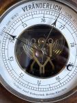 German Vintage Weather Barometer by Josef Rodenstock