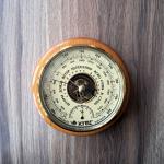Vintage USSR Aneroid Barometer for Weather Enthusiasts