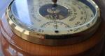 Vintage USSR Aneroid Barometer for Weather Enthusiasts