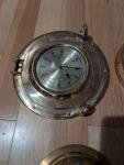 Set of 5 Vintage Brass Nautical Clocks