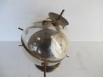 Huger Sputnik Globe Weather Barometer and Thermometer