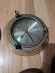 Set of 5 Vintage Brass Nautical Clocks
