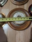 Set of 5 Vintage Brass Nautical Clocks