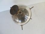 Huger Sputnik Globe Weather Barometer and Thermometer