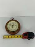 Vintage Chicago Barometer Hanging Wood and Glass