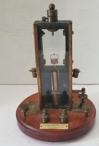 Vintage L.E. Knott Galvanometer Measuring Device