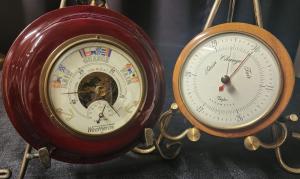 Vintage Taylor Aneroid Weather Barometer Collectible