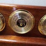 Vintage Barigo German Weather Station Barometer