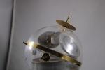 Vintage German Sputnik Barometer Thermometer Hydrometer