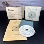 Vintage SIC Professional Circular Slide Rule No. 250